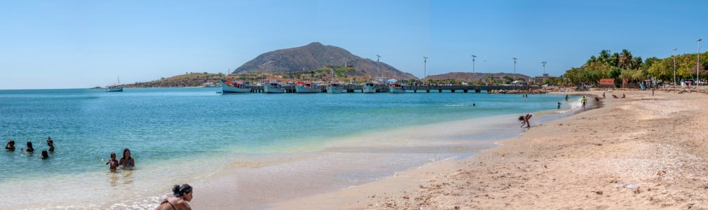 Juan Griego Beach Panoramic