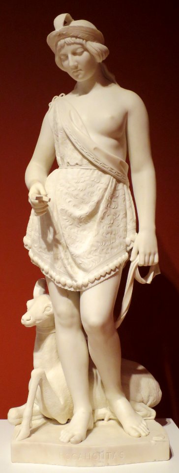 Joseph Mozier - 'Pocahontas', 1864, High Museum