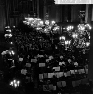 Jordaanfestival 1964, operaconcert in Westerkerk tgv de opening festival, ove, Bestanddeelnr 916-8710