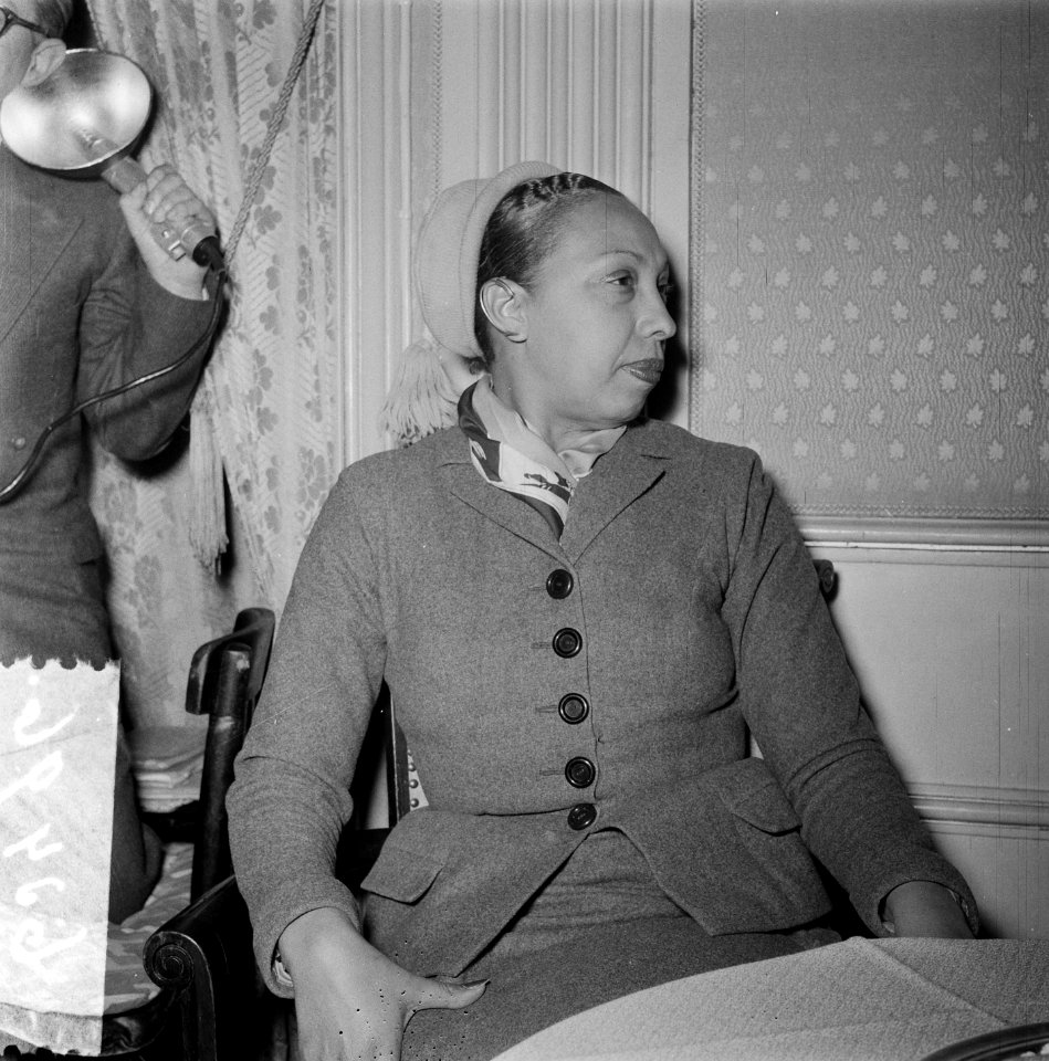 Josephine Baker in Amsterdam, Bestanddeelnr 906-3496