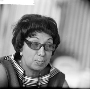 Josephine Baker in Kasteel Les Milandes Portret J B, Bestanddeelnr 912-6499