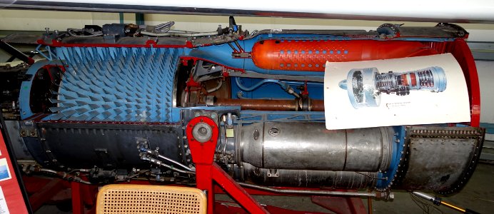 JT9D Advanced Turbofan, Pratt & Whitney Aircraft - Oregon Air and Space Museum - Eugene, Oregon - DSC09713