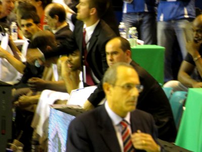 JSF Nanterre - CSKA Moscou, Euroligue, 17 October 2013 - 28 - Ettore Messina