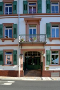 Jugenheim, Hauptstraße 20, Tür