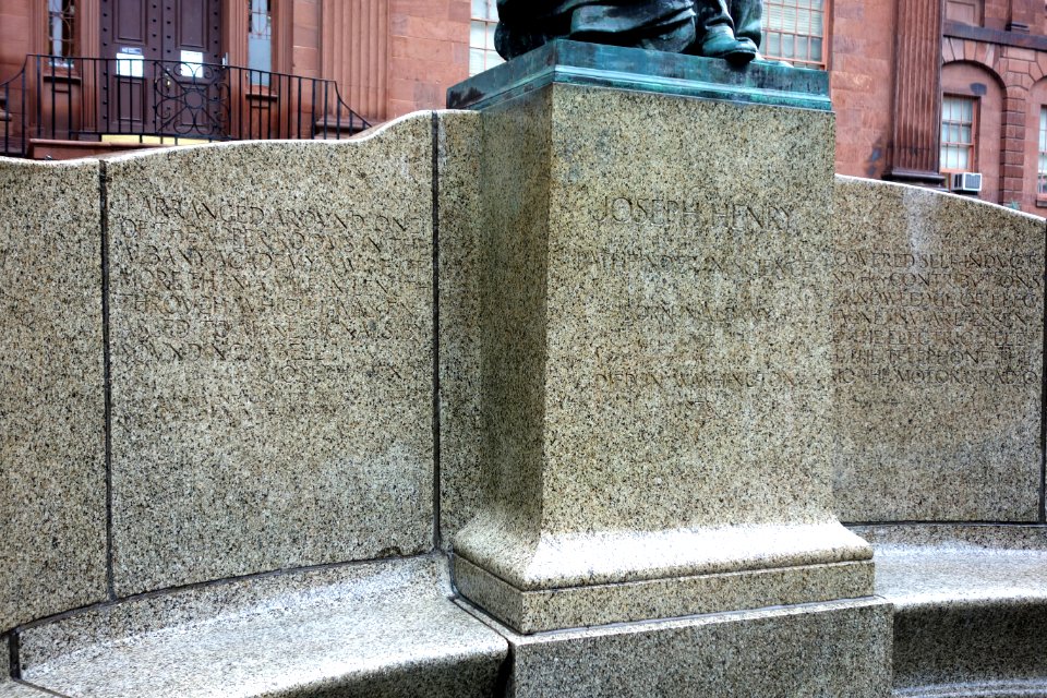 Joseph Henry, Pathfinder in Science - Albany, NY - DSC08389
