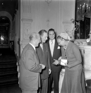 Josephine Baker in Amsterdam, Dollen Hotel, Bestanddeelnr 906-3506