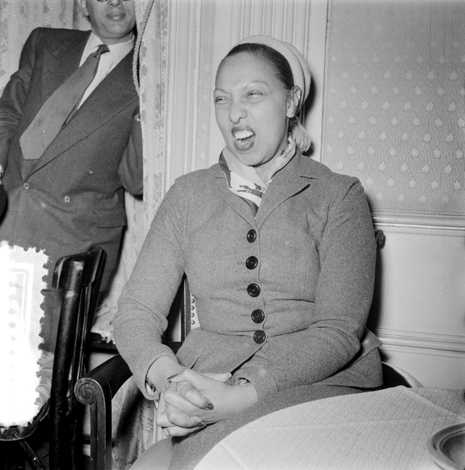 Josephine Baker in Amsterdam, Bestanddeelnr 906-3501