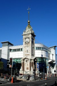 Jubilee Clock Tower, North Street, Brighton (from West) (May 2010)