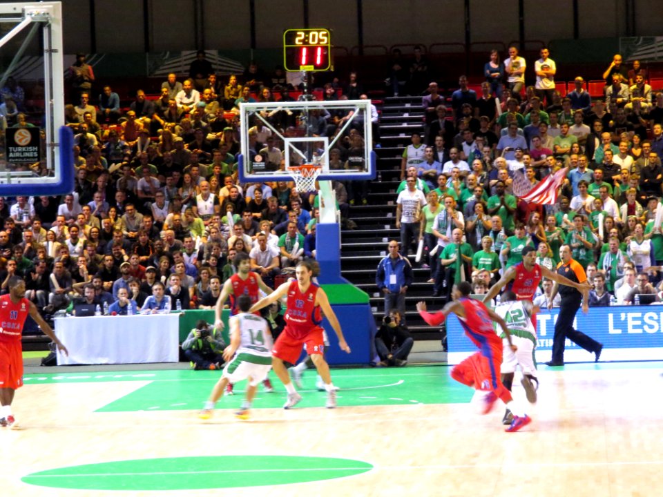 JSF Nanterre - CSKA Moscou, Euroligue, 17 October 2013 - 32