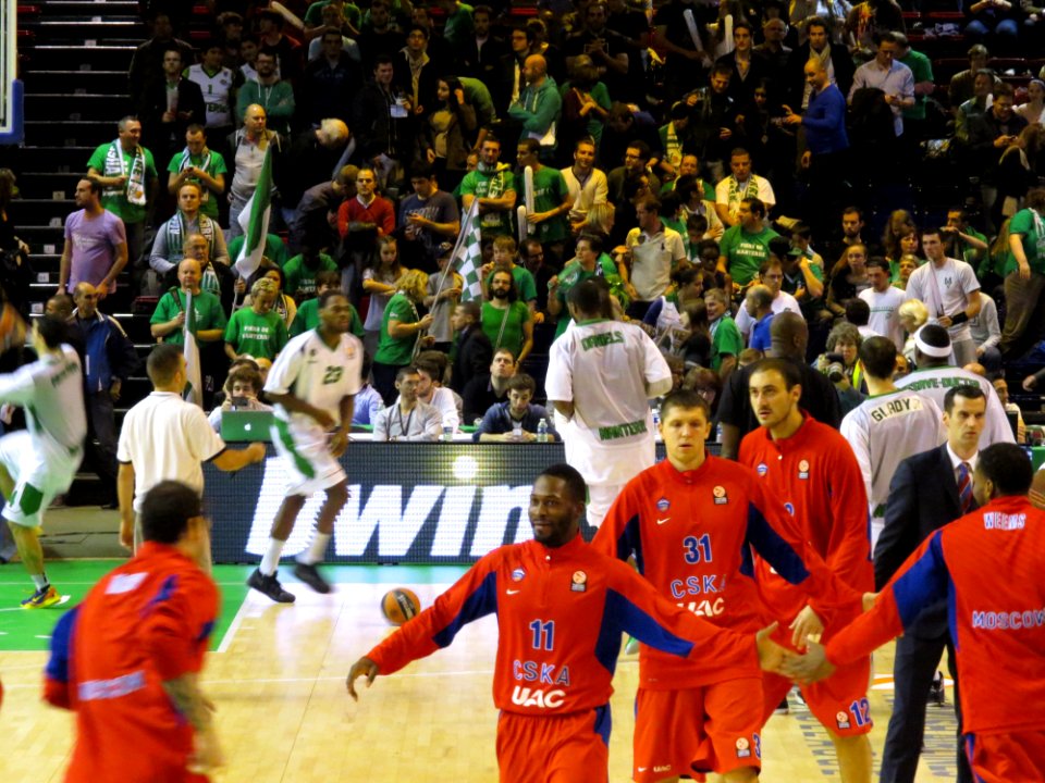 JSF Nanterre - CSKA Moscou, Euroligue, 17 October 2013 - 18