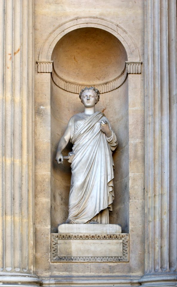 Jouffroy Sculpture Cour Carrée Louvre