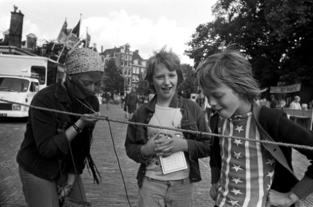 Jordaanfestival wedstrijd dropvetereten, Bestanddeelnr 928-1522