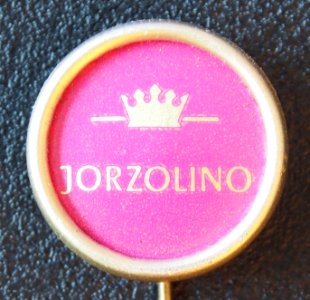 Jorzolino, paars reclame speldje