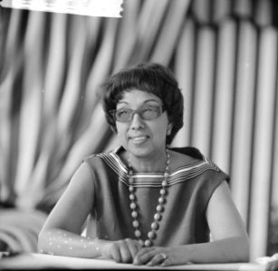 Josephine Baker in Kasteel Les Milandes Portret J B, Bestanddeelnr 912-6502