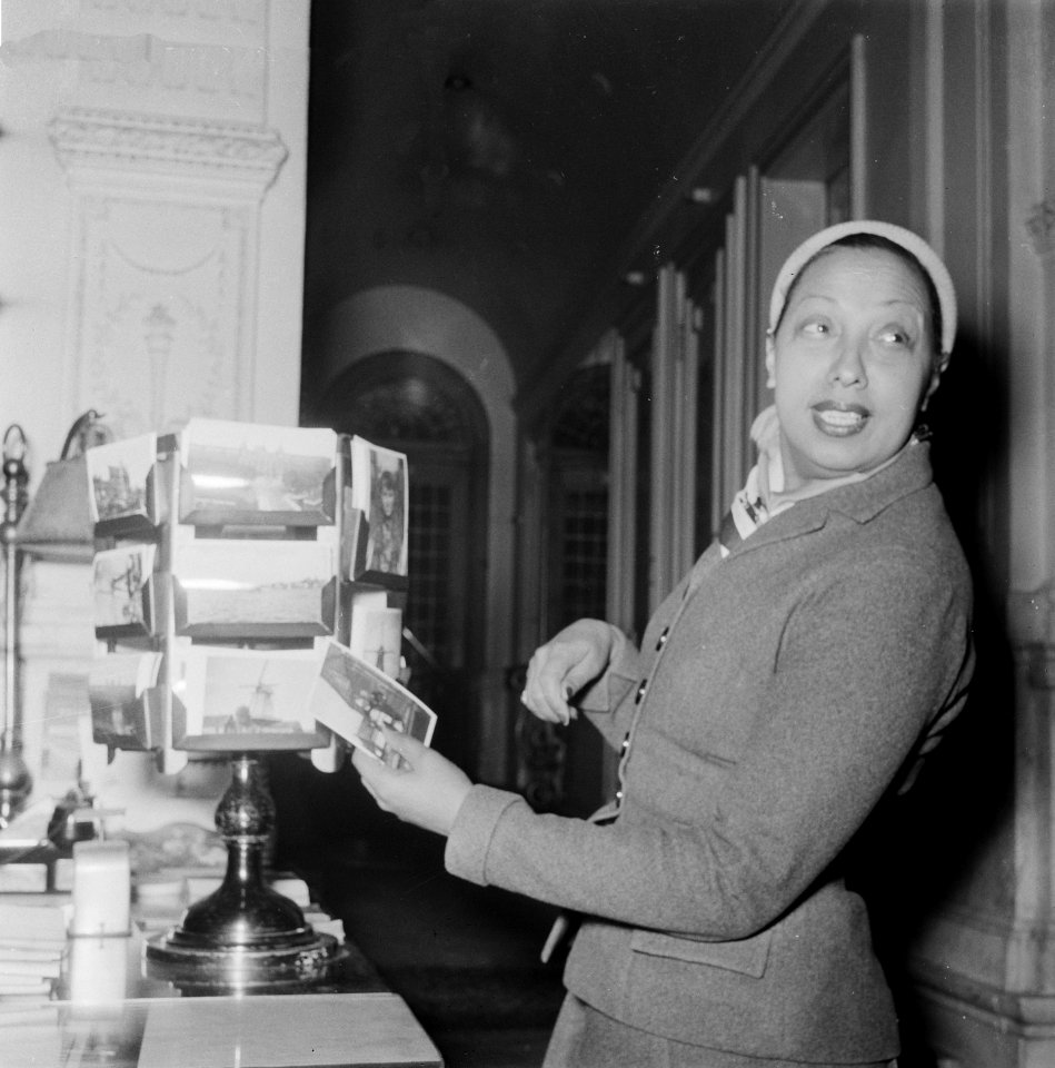 Josephine Baker in Amsterdam, Bestanddeelnr 906-3469