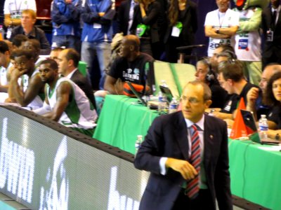 JSF Nanterre - CSKA Moscou, Euroligue, 17 October 2013 - 33 - Ettore Messina