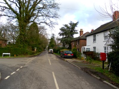 Junction of Peeks Brook Lane and Fernhill Road, Fernhill, Crawley