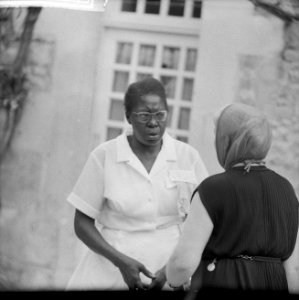 Josephine Baker in Kasteel Les Milandes Zuster van J B, Bestanddeelnr 912-6487