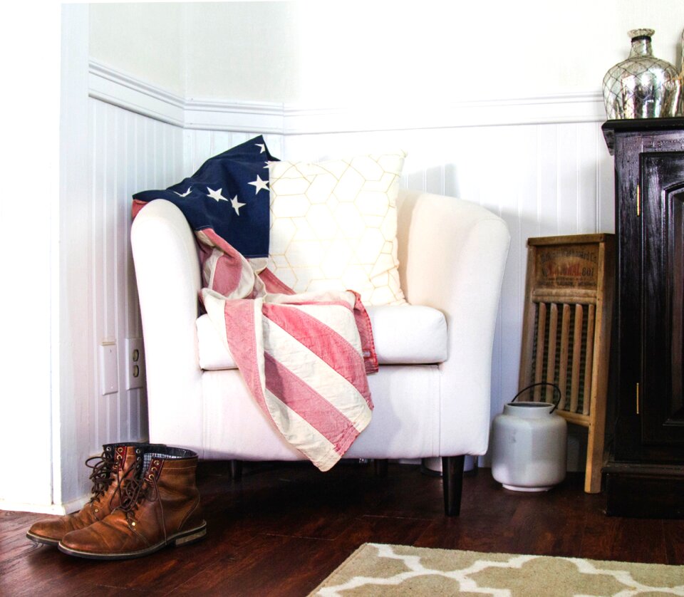 Flag patriotism relax
