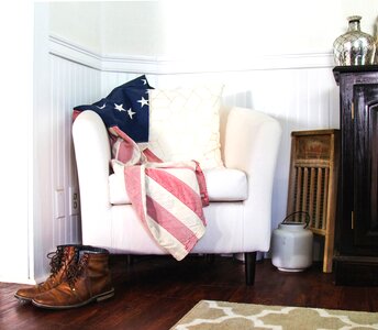 Flag patriotism relax