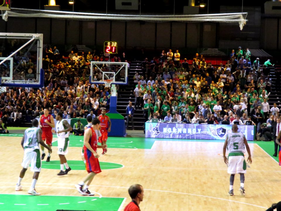 JSF Nanterre - CSKA Moscou, Euroligue, 17 October 2013 - 19