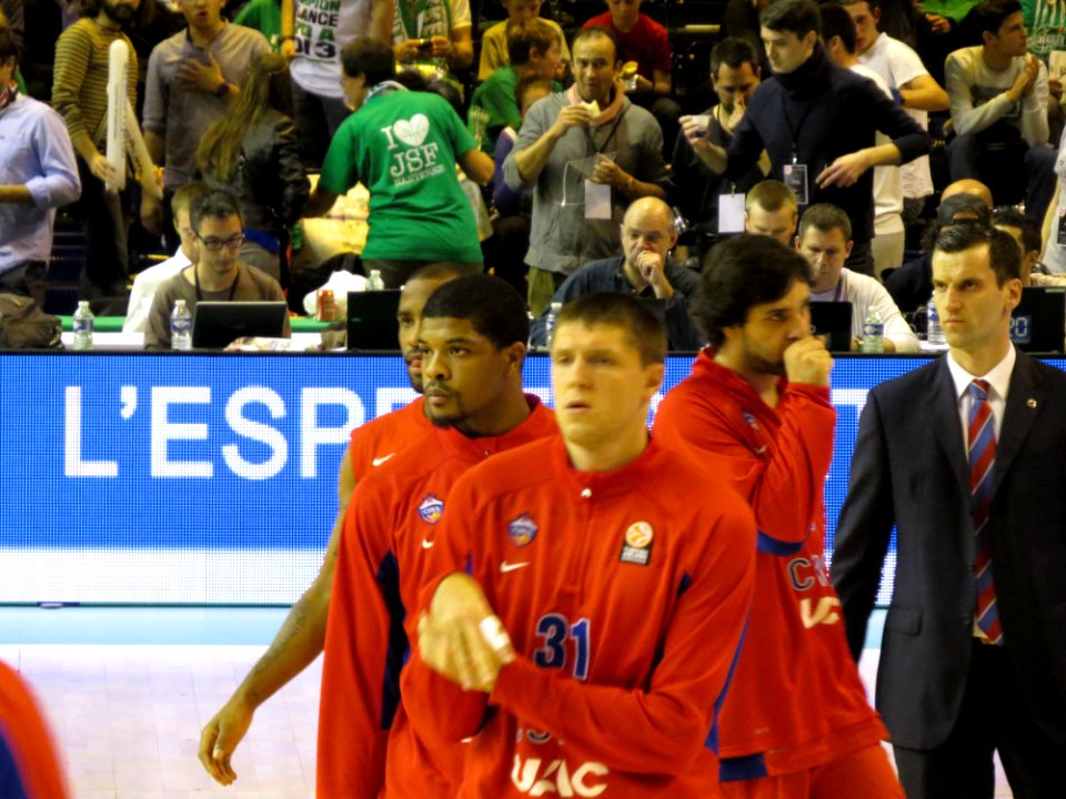 JSF Nanterre - CSKA Moscou, Euroligue, 17 October 2013 - 12