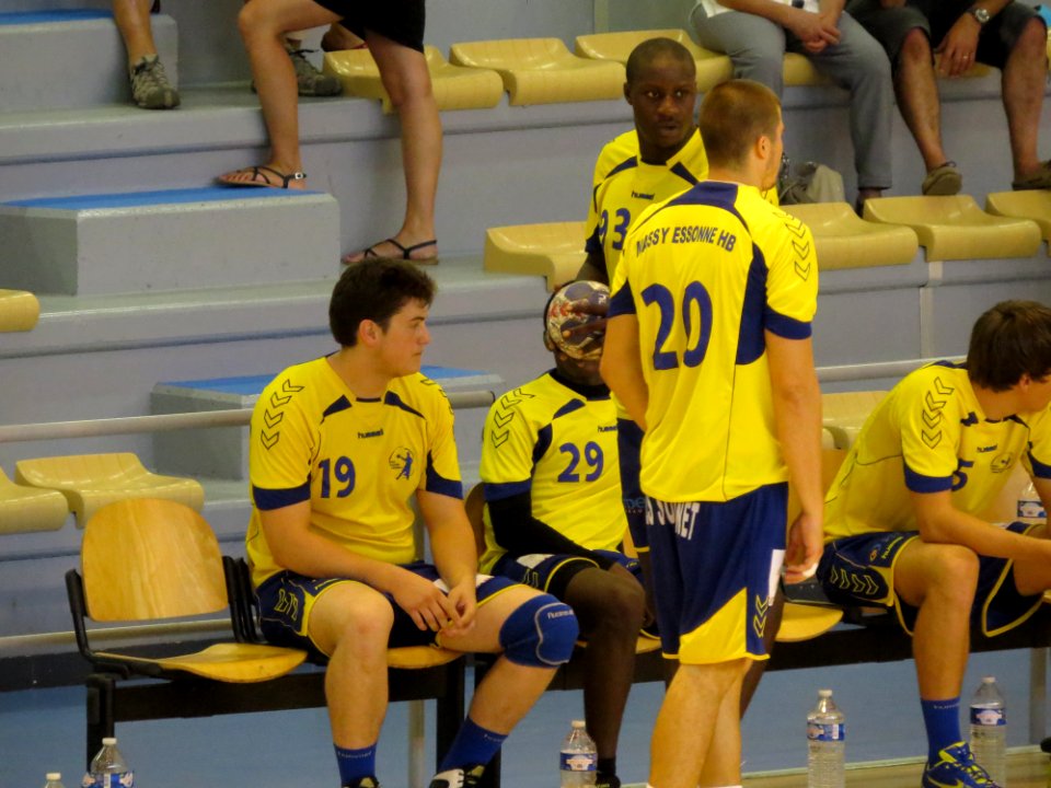 Joueurs Massy Mi temps 2