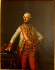 Joseph II, Holy Roman Emperor, by Joseph Hickel, 1774 - Mainfränkisches Museum - Würzburg, Germany - DSC04445