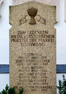 Josef Breiteneicher Gedenkstein
