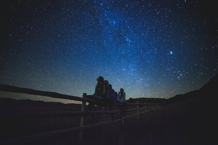 Universe sky night photo