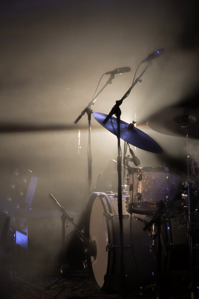 Rock cymbal drum photo