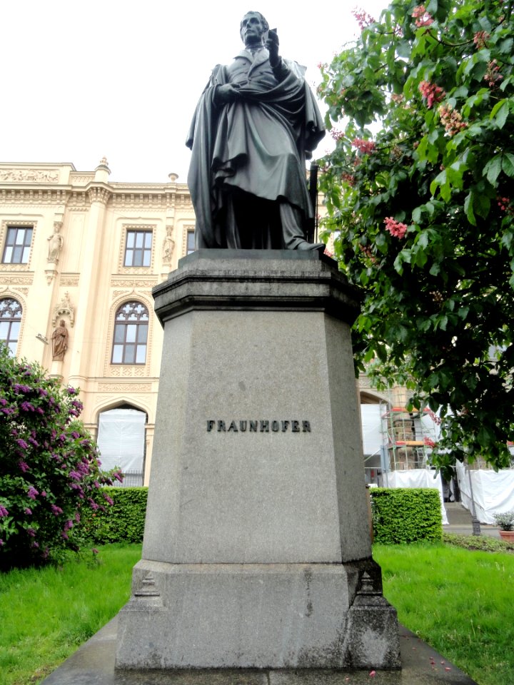 Joseph von Fraunhofer, by Johann von Halbig, Munich - DSC08252