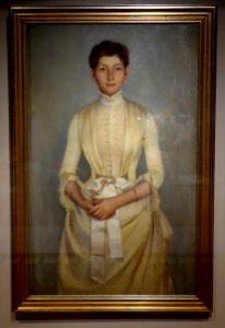 Josephine Niehaus by Frank Duveneck, c. 1885, oil on canvas - Cincinnati Art Museum - DSC04359