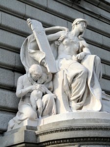 Jurisprudence by Daniel Chester French, 1912 - Cleveland, Ohio - DSC07905