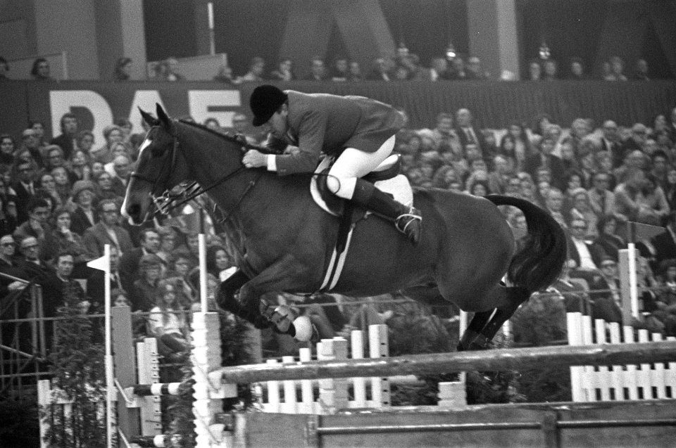 Jumping Amsterdam in de RAI, Alwin Schockemohle met Wei, Bestanddeelnr 926-0740
