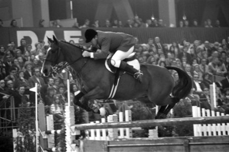 Jumping Amsterdam in de RAI, Alwin Schockemohle met Wei, Bestanddeelnr 926-0740