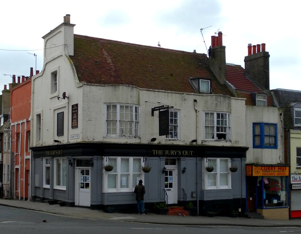 Jury's Out Pub, Edward Street, Brighton (March 2013)