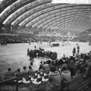 Jumping Amsterdam in RAI, overzicht van de grote wedstrij, Bestanddeelnr 917-1762