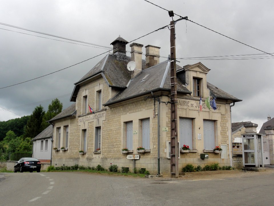 Jumencourt (Aisne) mairie-école