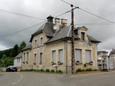 Jumencourt (Aisne) mairie-école