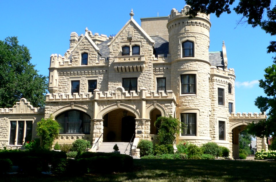 Joslyn Castle from S 1