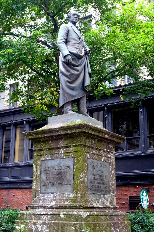 Josiah Quincy by Thomas Ball - Boston, MA - DSC05875