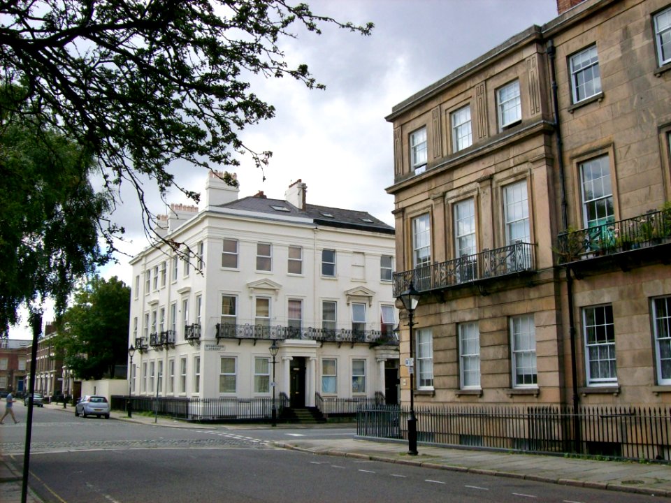 Junction of Huskisson St and Percy St, Liverpool
