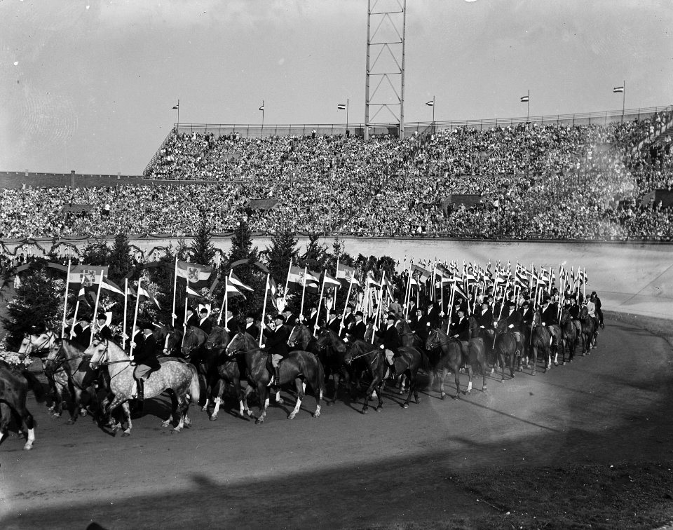Jubileumspel In Neerlands Tuin, in het Olympisch Stadion in Amsterdam, naar id, Bestanddeelnr 900-0039