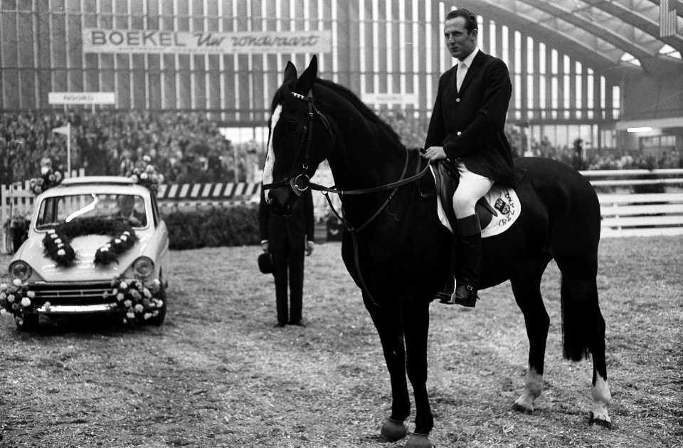 Jumping Amsterdam, jachtspringconcours om de grote prijs Nederland, Tonny Brenna, Bestanddeelnr 914-4542