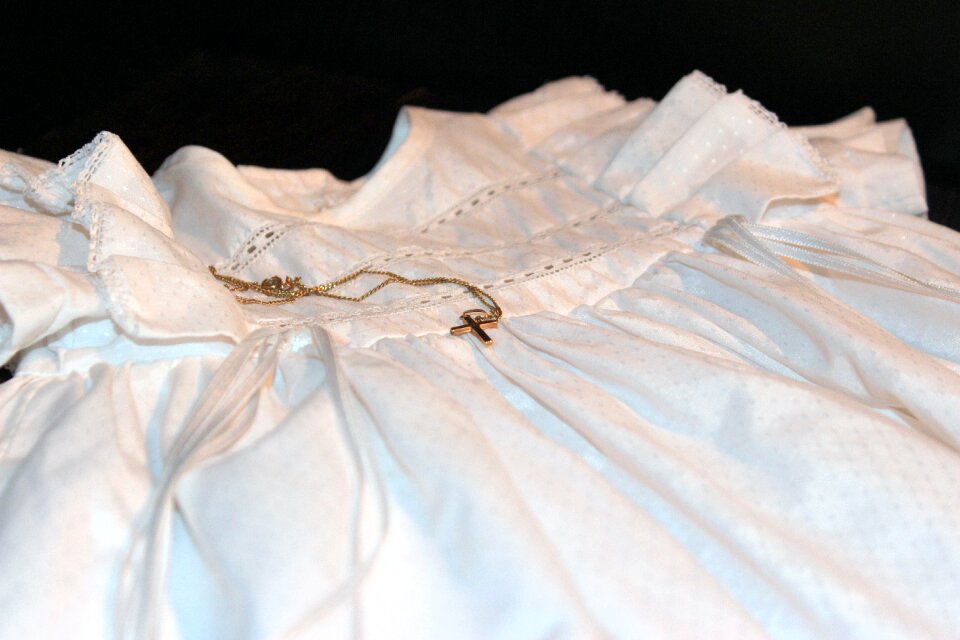 Chain baptism bracelet symbol