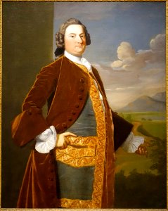 Judge Richard Saltonstall by Robert Feke, c. 1750, oil on canvas - Peabody Essex Museum - DSC07009