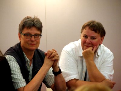 Jule Blum und Elke Heinicke Buchmesse 2014 (04)