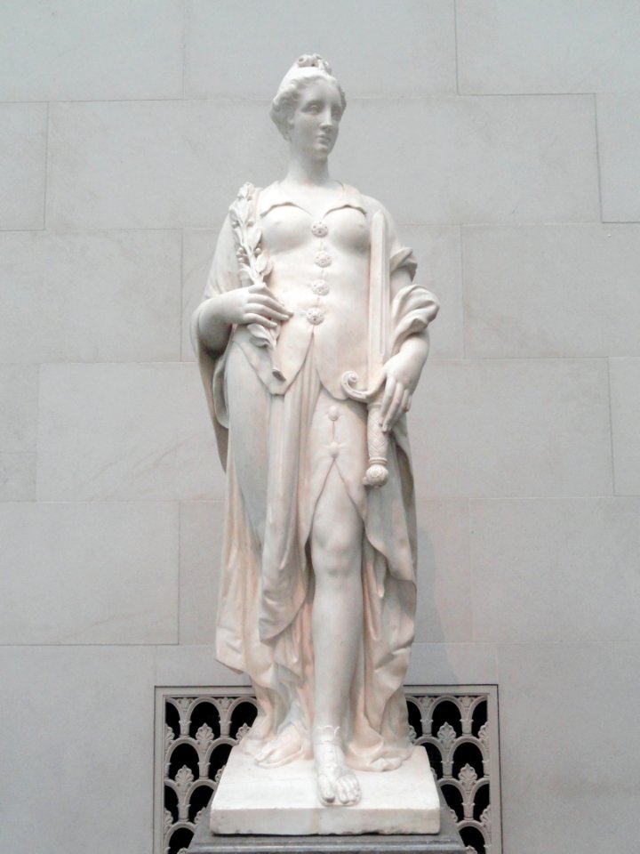 Justice by Barthelemy Prieur, 1610, marble - National Gallery of Art, Washington - DSC08970