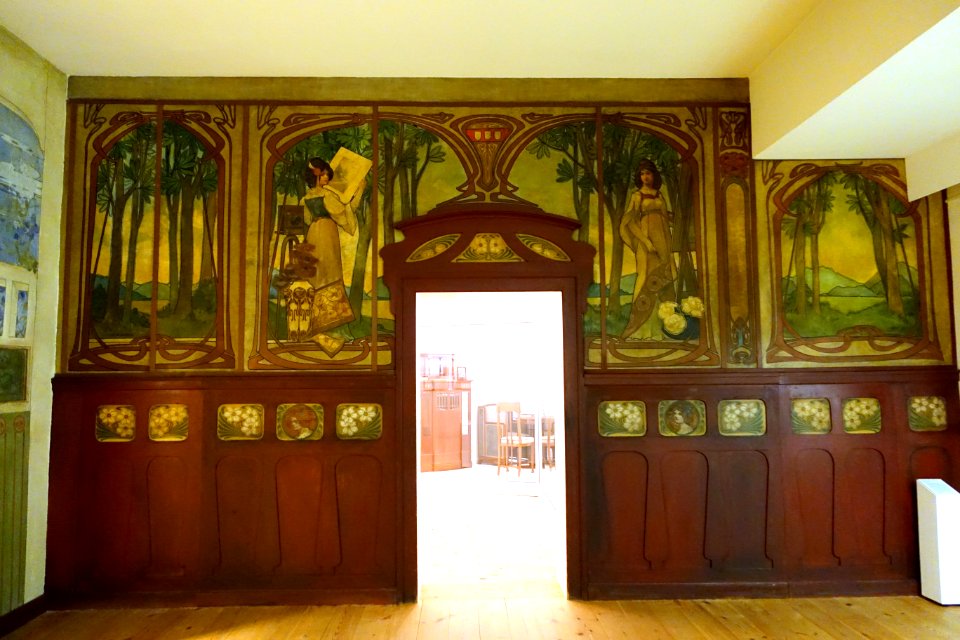 Jugendstil wall - Braunschweigisches Landesmuseum - DSC04841